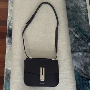 DeMellier Black Crossbody Bag with Gold Hardware